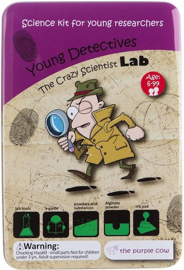 Purple Cow Εργαστήριο Μικροί Ντετέκτιβ STEM Educational Game Experiments for 6+ years old Years Old