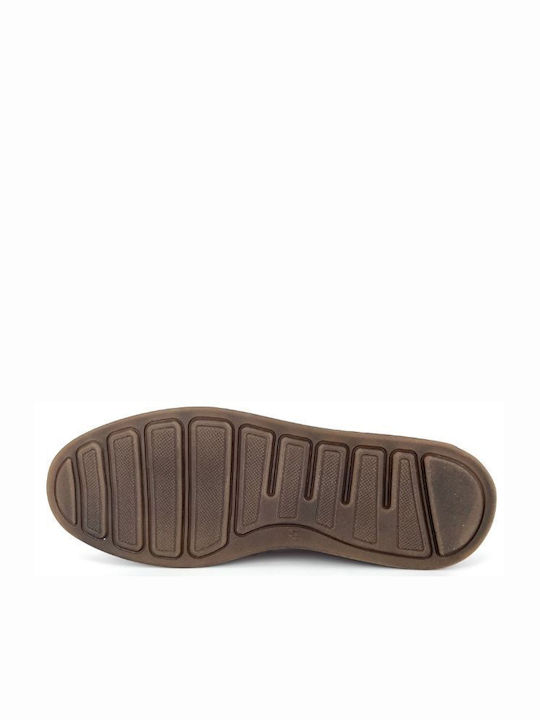 Men's Leather Casual Shoes Taba/Black