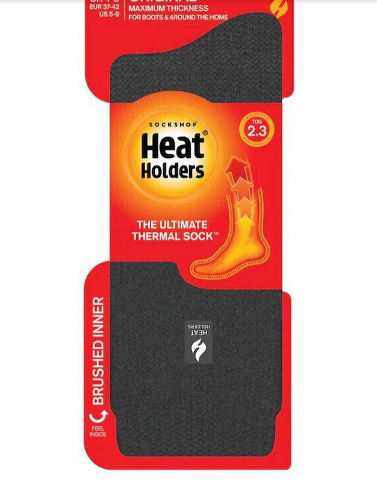 Heat Holders Original Femei Șosete cu Model Cărbune de lemn 1Pachet
