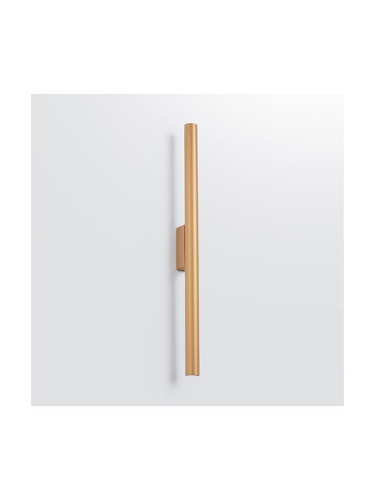 Sollux Modern Lamp Wall with Socket G9 Gold 51.5x9.5x7.5cm