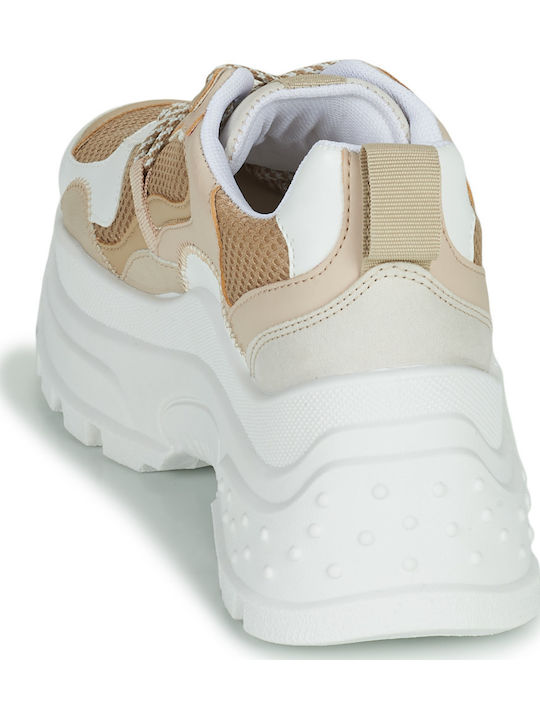 Γυναικεία Chunky Sneakers Μπεζ