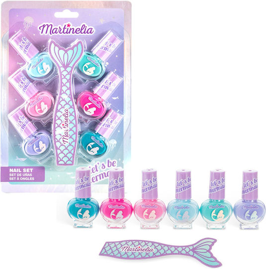 Martinelia Let'S Be Mermaids Nail & Lip Balm Duo Manikürspiel