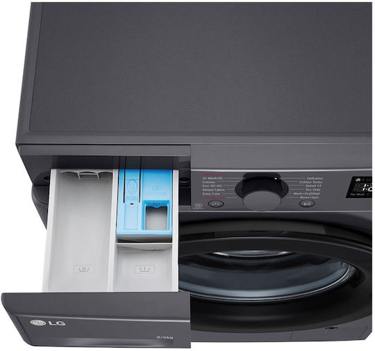 LG Waschtrockner 9kg/6kg Dampf 1400 Umdrehungen