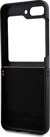 Mercedes-Benz Wallet Plastic / Leather / Silicone / Synthetic Leather Black (Galaxy Z Flip)