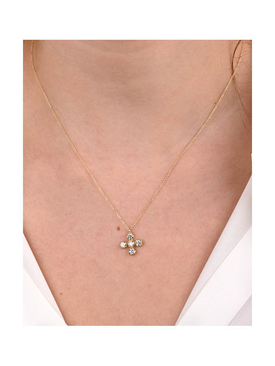 Soledor Gold Cross 14K