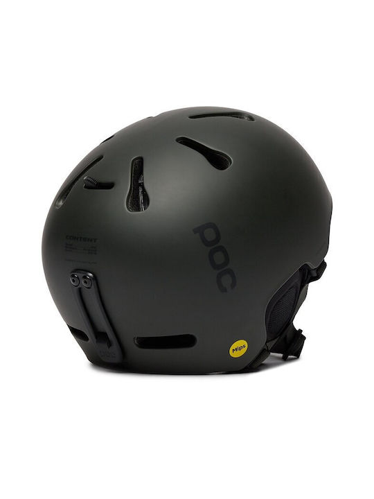 Poc Fornix Mips Pow Jj Ανδρικό Κράνος για Σκι & Snowboard σε Πράσινο Χρώμα