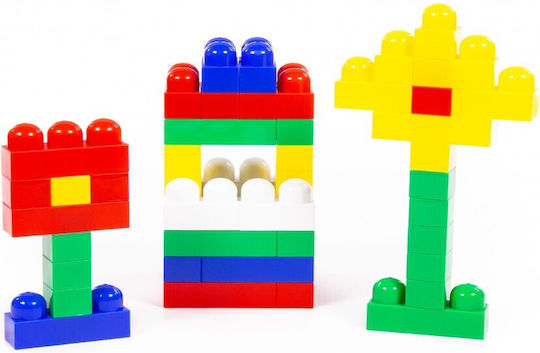 Polesie Bauklötze Construction Set Junior für 3+ Jahre 100 Stück