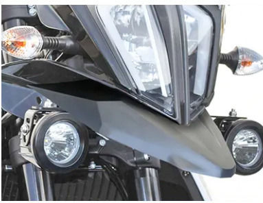 Xunmoto Преден Предно Крило на Мотоциклет за KTM 390 Приключение Сив 1бр