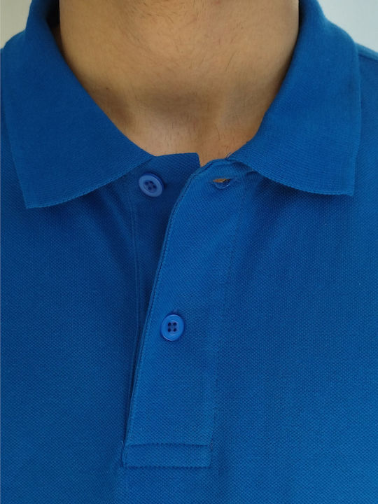 Valento Bărbătească Mâneci scurte Bluză de Lucru Polo Albastru Ruleta albastră