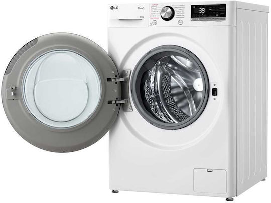 LG Washer Dryer 9kg/6kg Steam 1400 Rounds with Wi-Fi