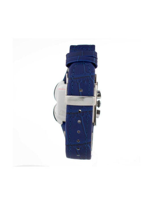 Laura Biagiotti Watch with Blue Leather Strap