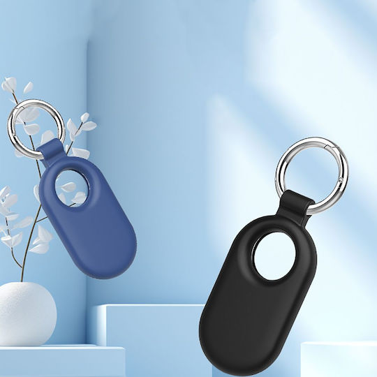 Tech-Protect Icon Θήκη Μπρελόκ Σιλικόνης για SmartTag2 σε Μαύρο χρώμα
