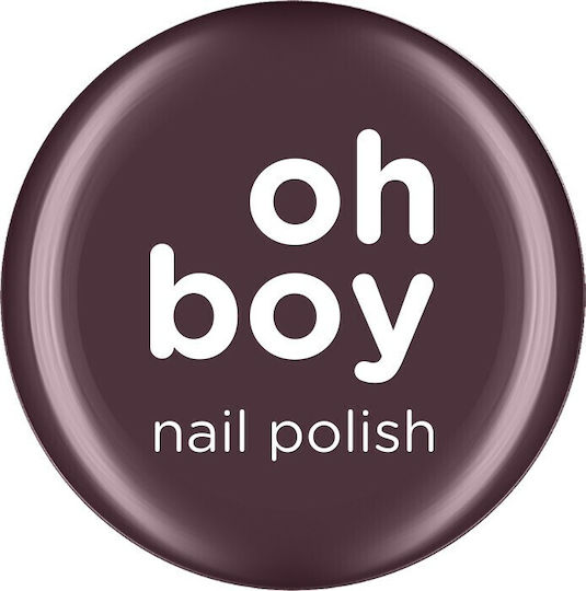 OhBoy Glossy Βερνίκι Νυχιών ΚΑΦΕ ΜΑΤ