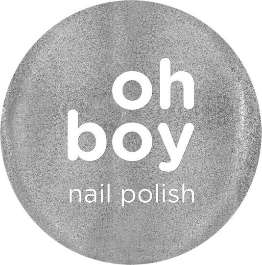 OhBoy Гланцов Лак За Нокти Сребрист Огледален