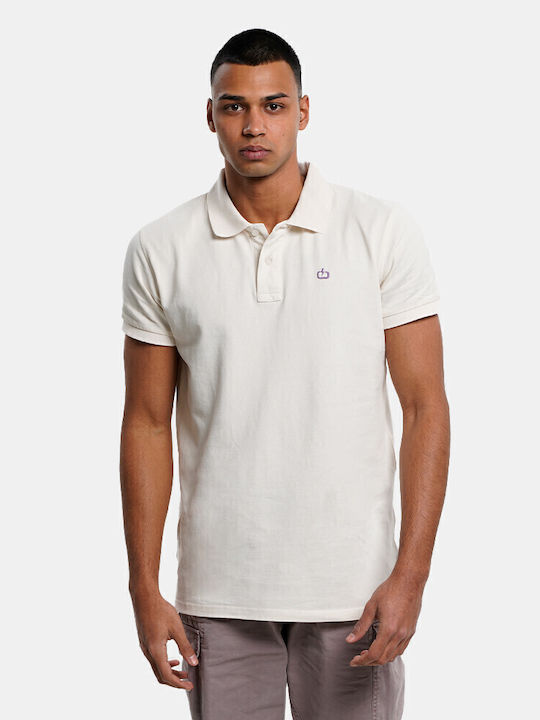 231.EM35.69GD Polo Short Sleeve Blouse Off White
