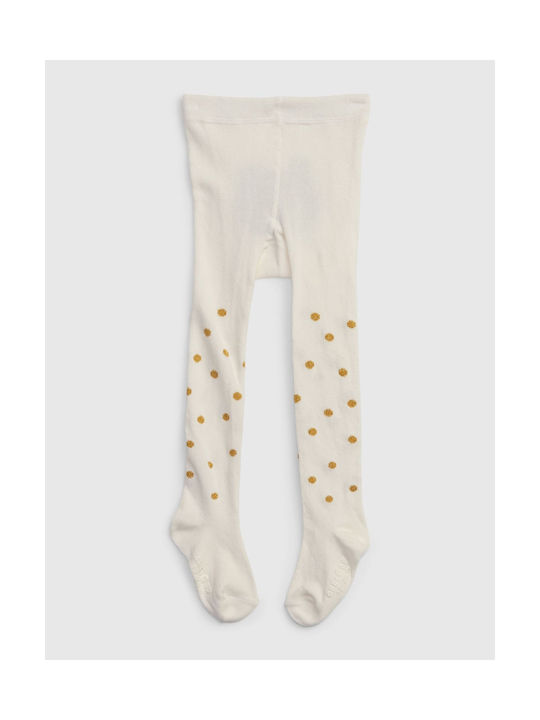 GAP Kids Tights Polka Dot White