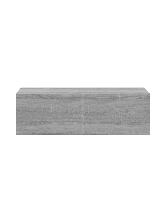 Wohnzimmer TV-Einheit Grey Sonoma L100xB30xH30cm
