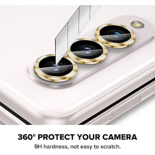 Hat-prince Προστασία Κάμερας Tempered Glass Ασημί για το Galaxy Z Fold5