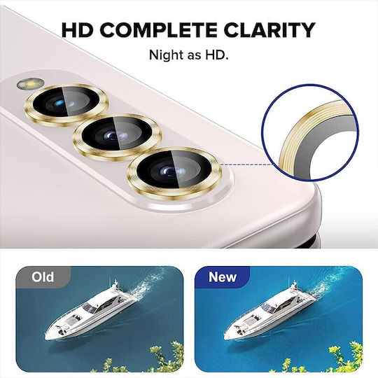 Hat-prince Προστασία Κάμερας Tempered Glass Μπλε για το Galaxy Z Fold5