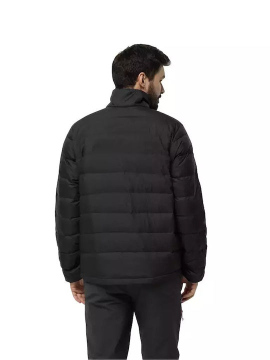 Jack Wolfskin Ανδρικό Χειμωνιάτικο Μπουφάν Puffer Γκρι