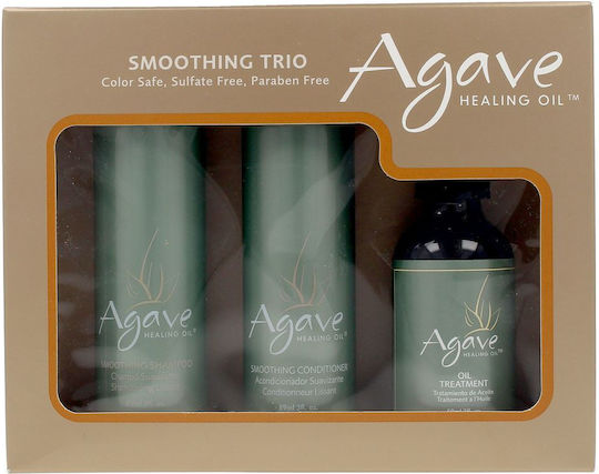 Agave Agave Haarpflege-Set mit Shampoo 3 Stück