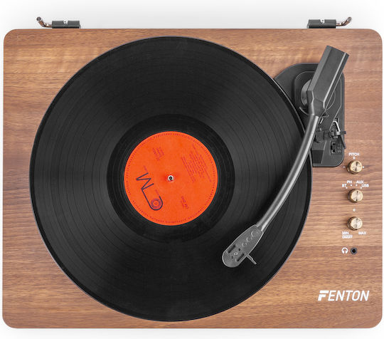 Fenton RP162 102.168 Pick-Up cu Preamp și Difuzoare încorporate lemn de nuc