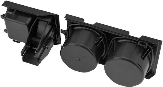 BMW Car Cup Holder 2 Positions for Console in Black Color