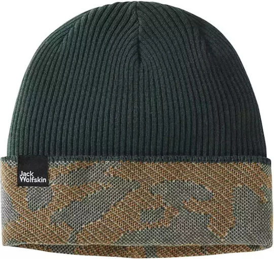 Beanie Unisex Beanie Knitted in Green color