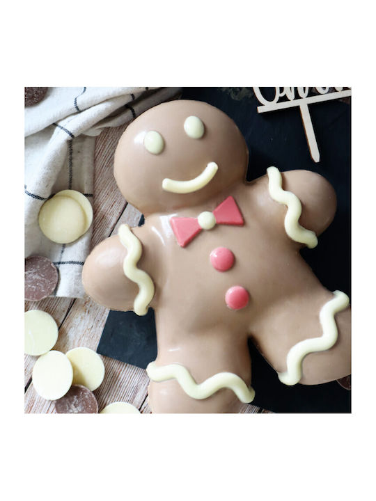Scrap Cooking Gingerbread Christmas Sweets Pan/Mold Brown L18xW15.9xD6cm.