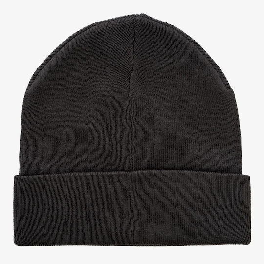 Monochrome Beanie Beanie Unisex Σκούφος Πλεκτός σε Γκρι χρώμα