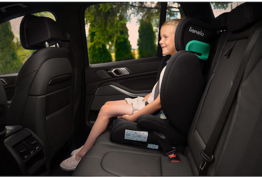 Lionelo Hugo Baby Car Seat High-back Booster i-Size with Isofix Black Carbon 15-36 kg