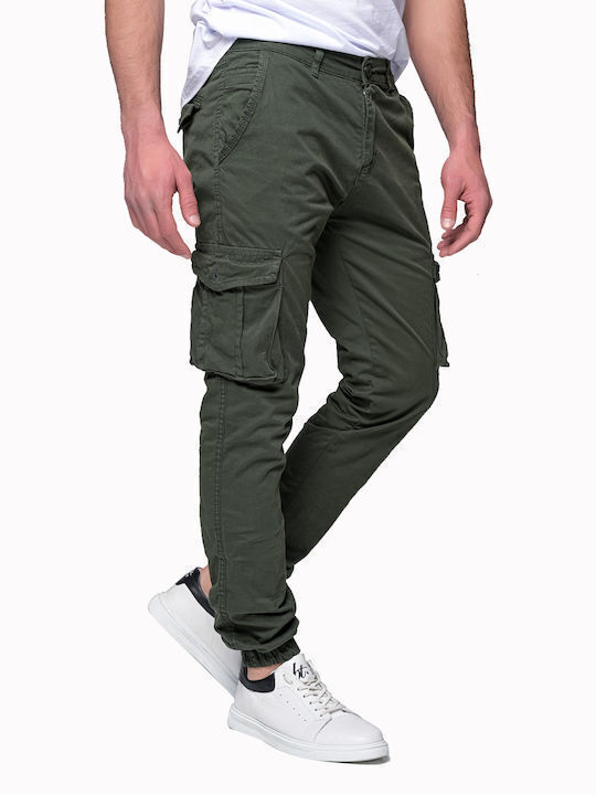 Forex Men's Trousers Cargo Haki