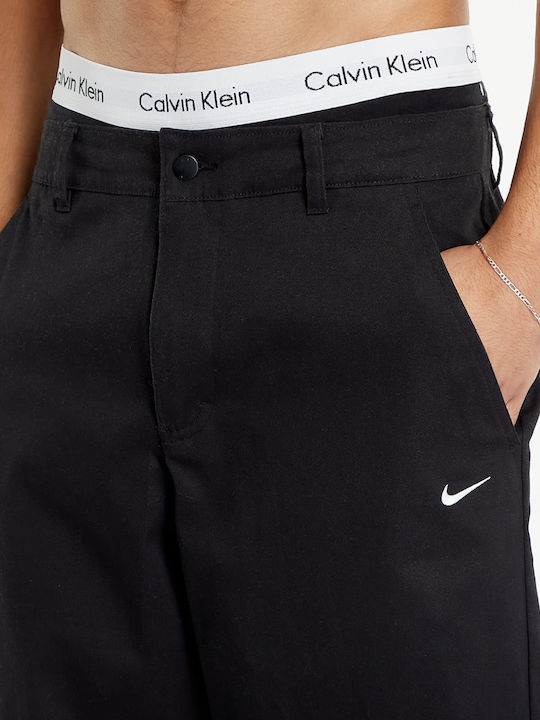 Nike Life Ανδρικό Παντελόνι Chino Black