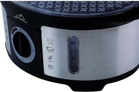 ETA Steampot 0134 90000 Food Steamer with 3 Steaming Decks 12lt