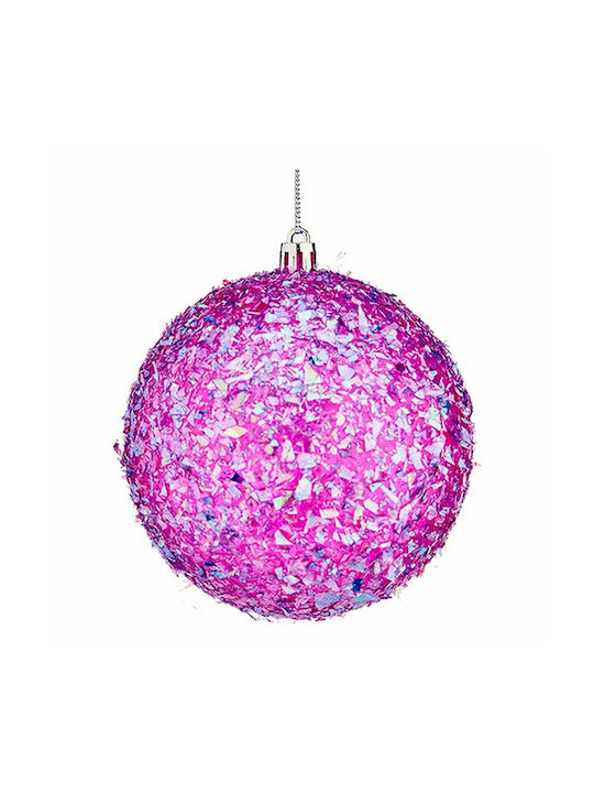 Hanging Ornament Set Purple 12pcs