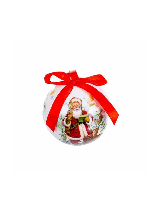 BigBuy Weihnachtshänger Kugel Ornament Bunt 7.5cm Set 14Stück