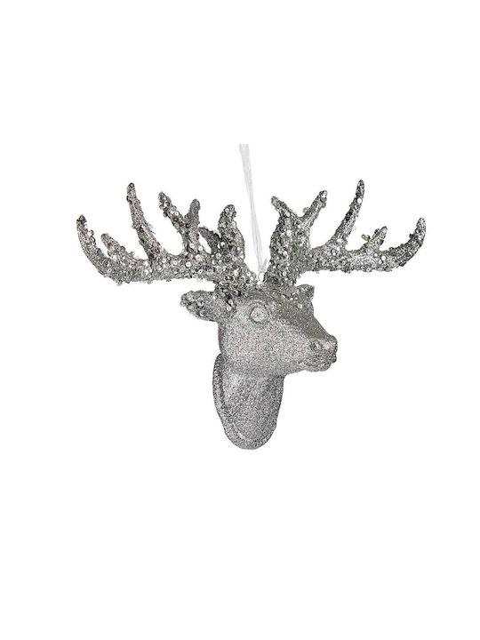 Krist+ Christmas House Ornament Silver 4pcs