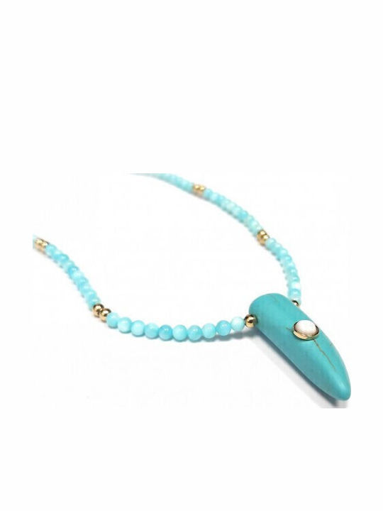 Karma Fashion Halskette aus Vergoldetem Stahl Karma Fashion Halskette aus Vergoldetem Stahl