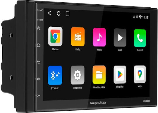 Kruger & Matz Ηχοσύστημα Αυτοκινήτου 2DIN (Bluetooth/USB/WiFi/GPS/Apple-Carplay/Android-Auto) με Οθόνη Αφής 7"