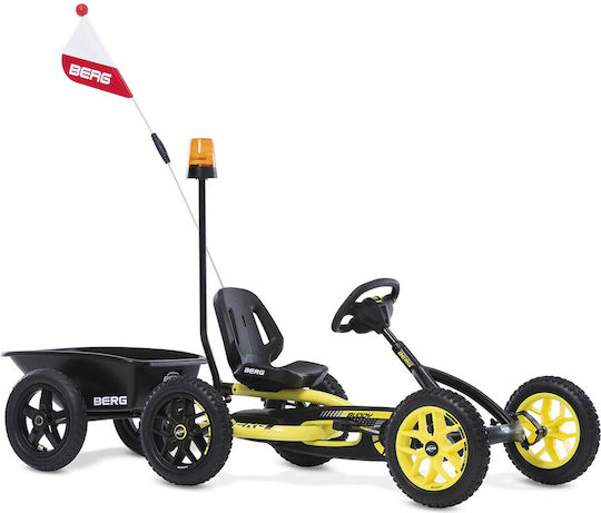Berg Buddy Cross Go Kart Cu Un Loc Cu Pedală Galben Pentru 3+ Ani
