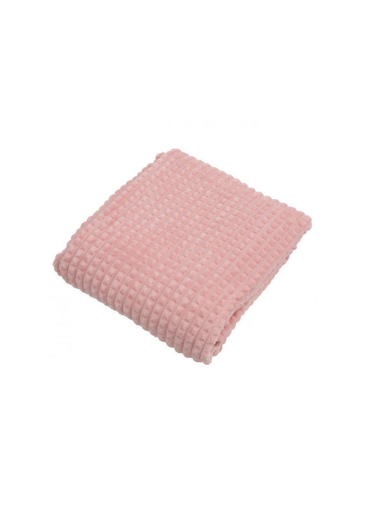 Heinner Blanket Fleece Double 200x220cm Pink