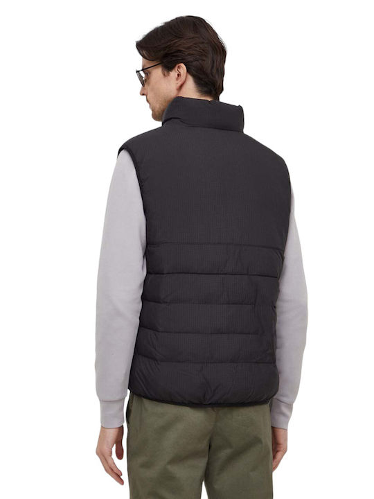 Calvin Klein Ärmellos Herren Jacke Puffer Μαύρο.