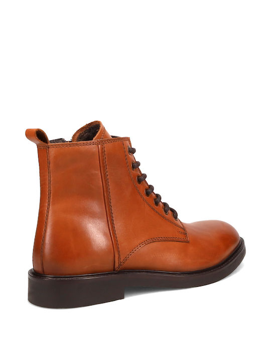 Men's Leather Boots Tabac Brown