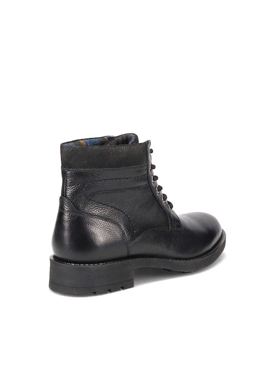 Men's Leather Boots Black
