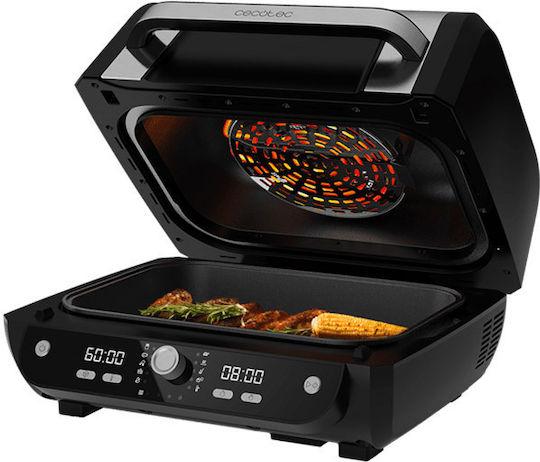 Cecotec Cecofry Firedome 8000 Pro Πολυμάγειρας 1700W με Χωρητικότητα 8lt Μαύρος