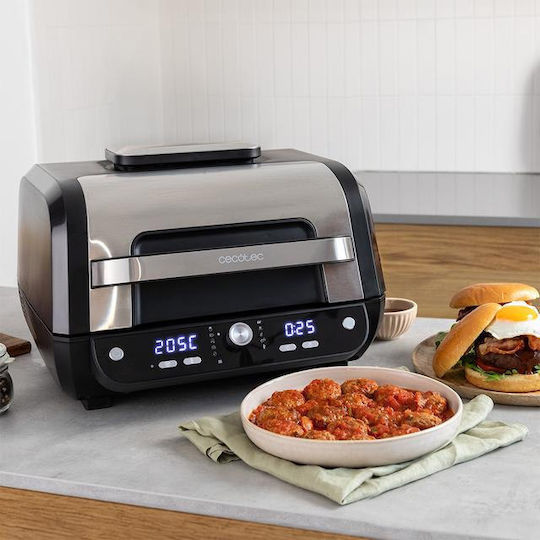 Cecotec Cecofry Firedome 8000 Pro Πολυμάγειρας 1700W με Χωρητικότητα 8lt Μαύρος