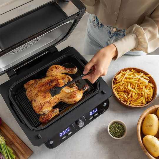 Cecotec Cecofry Firedome 8000 Pro Πολυμάγειρας 1700W με Χωρητικότητα 8lt Μαύρος