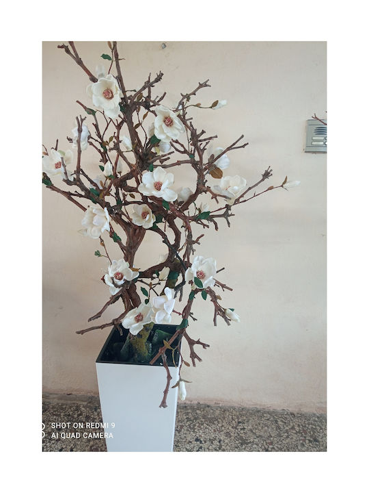 Decorative Artificial Plant Magnolia 180cm 1pcs