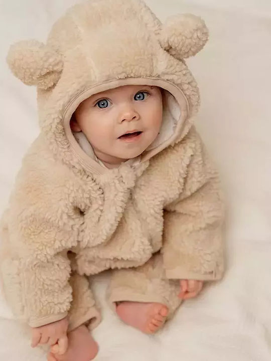 Little Dutch Baby Bodysuit Pramsuit Sand