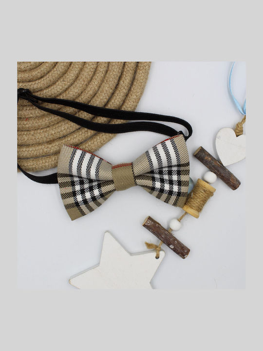 JFashion Papion din material textil Bej